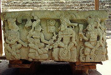 View of Altar at Copan Ruins, from Thresholds.net