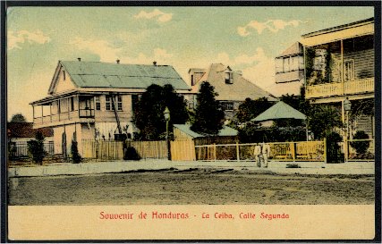 Souvenir of Honduras - La Ceiba, Calle Segunda
