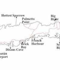 Roatan map