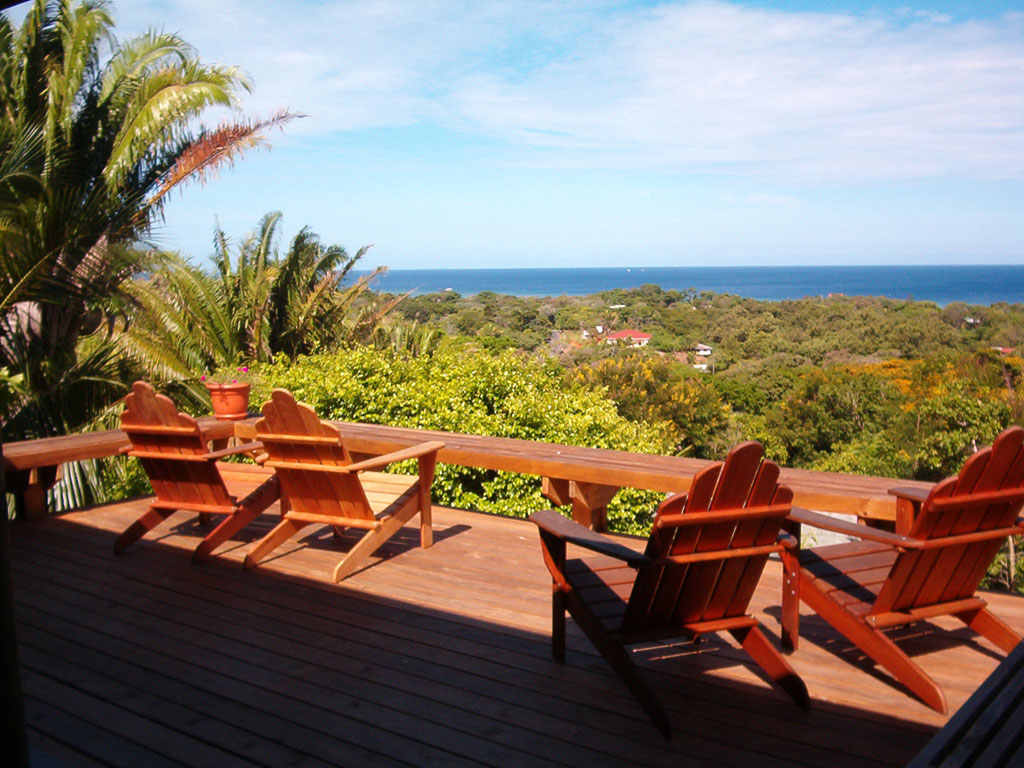 Picture Overlooking West End Roatan Honduras