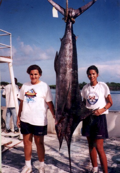 Roatan Fishing Blue Marlin