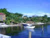 Tyll's Dive Boat at West End, Roatan